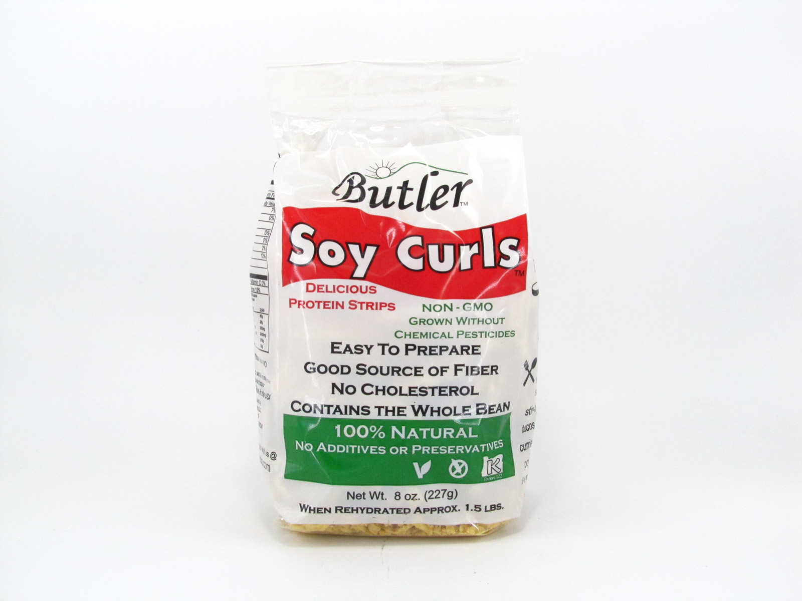Butler Soy Curls - Package Front Butler Soy Curls - Package Front