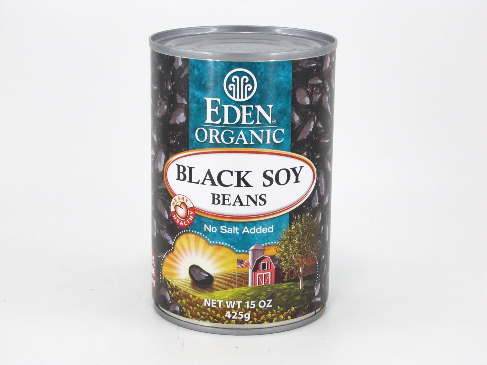 Eden Organic Black Soy Beans - front view Eden Organic Black Soy Beans - front view