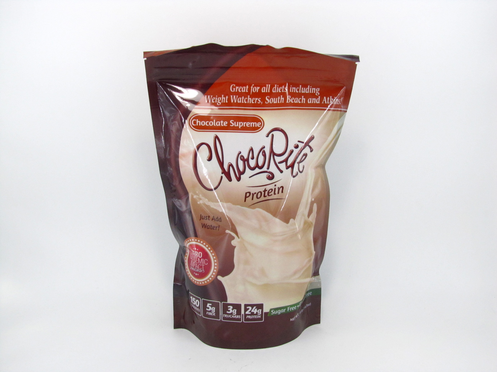 Chocorite Protein Shake (1lb)- Chocolate Supreme - front view