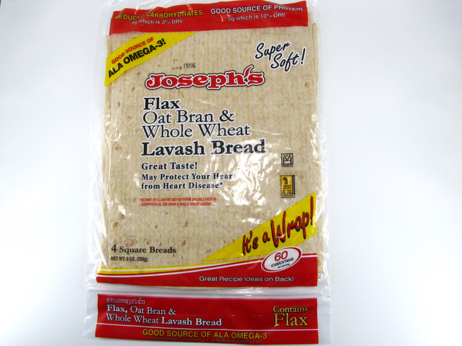Joseph's Lavash Bread - front view
