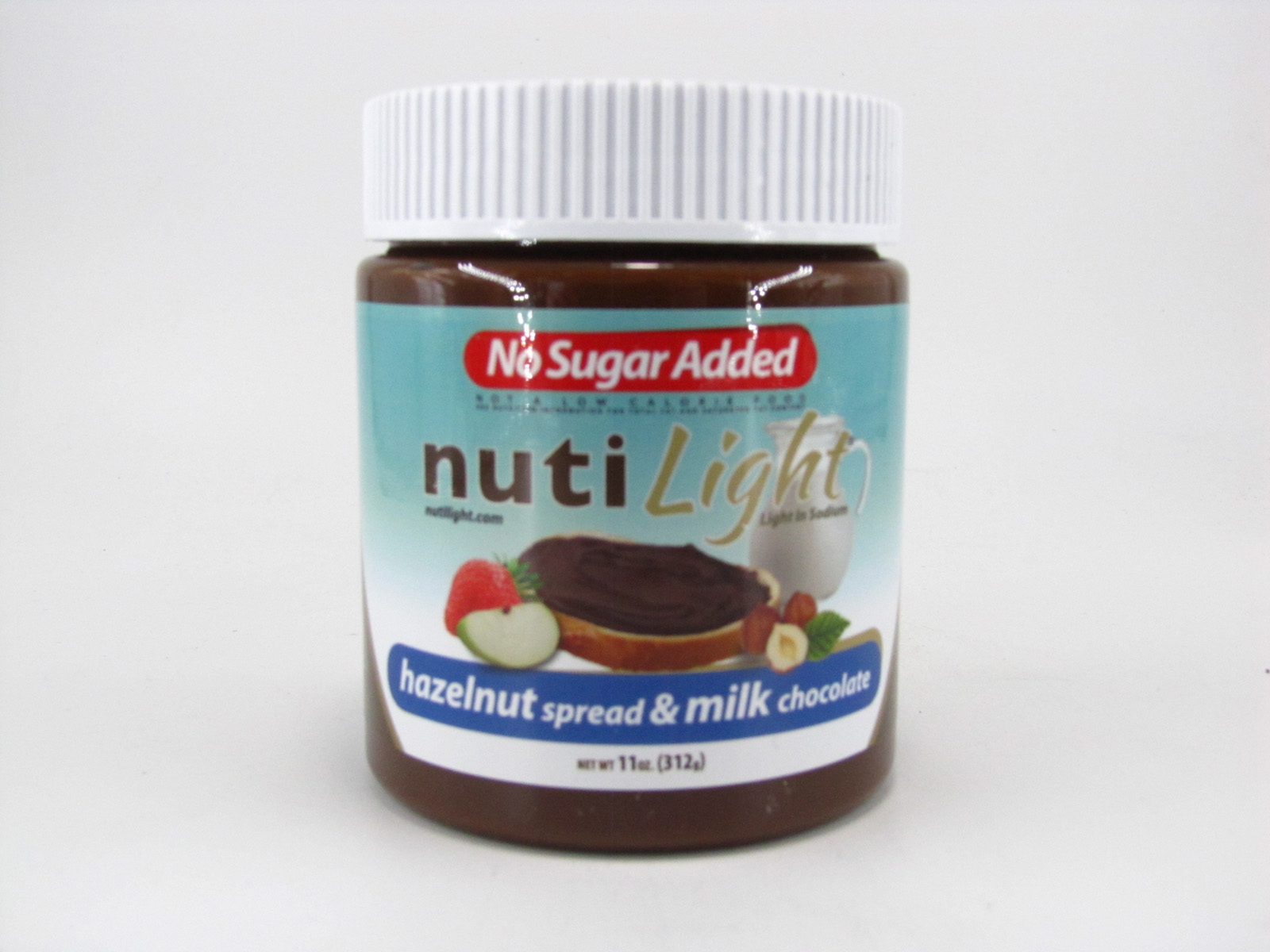 Nuti light - Hazelnut Spread & Milk Chocolate - front view Nuti light - Hazelnut Spread & Milk Chocolate - front view
