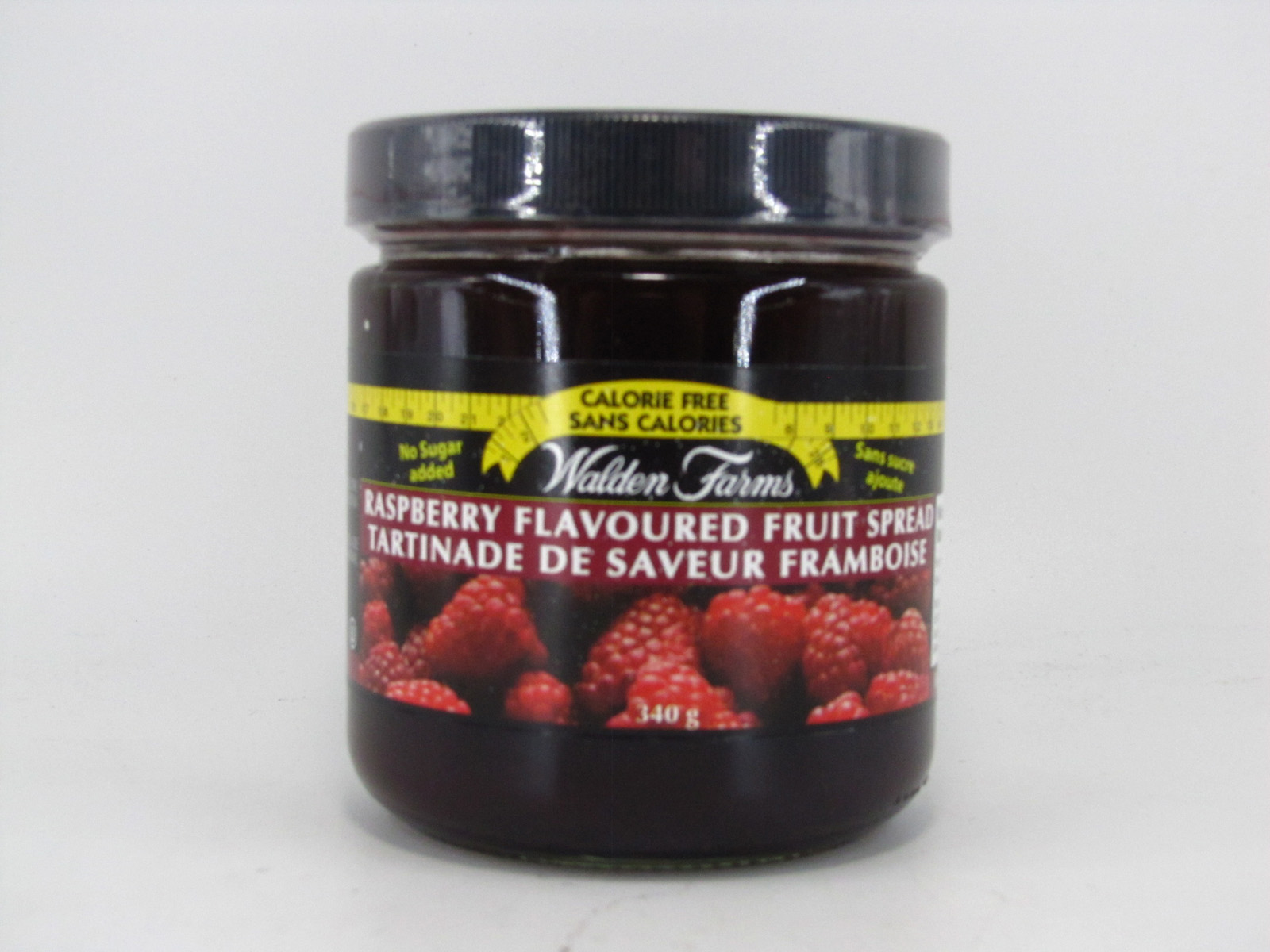 Waldenfarms Fruit Spread - Raspberry - front view Waldenfarms Fruit Spread - Raspberry - front view